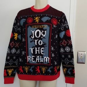 Game of Thrones Holiday Sweater Size L